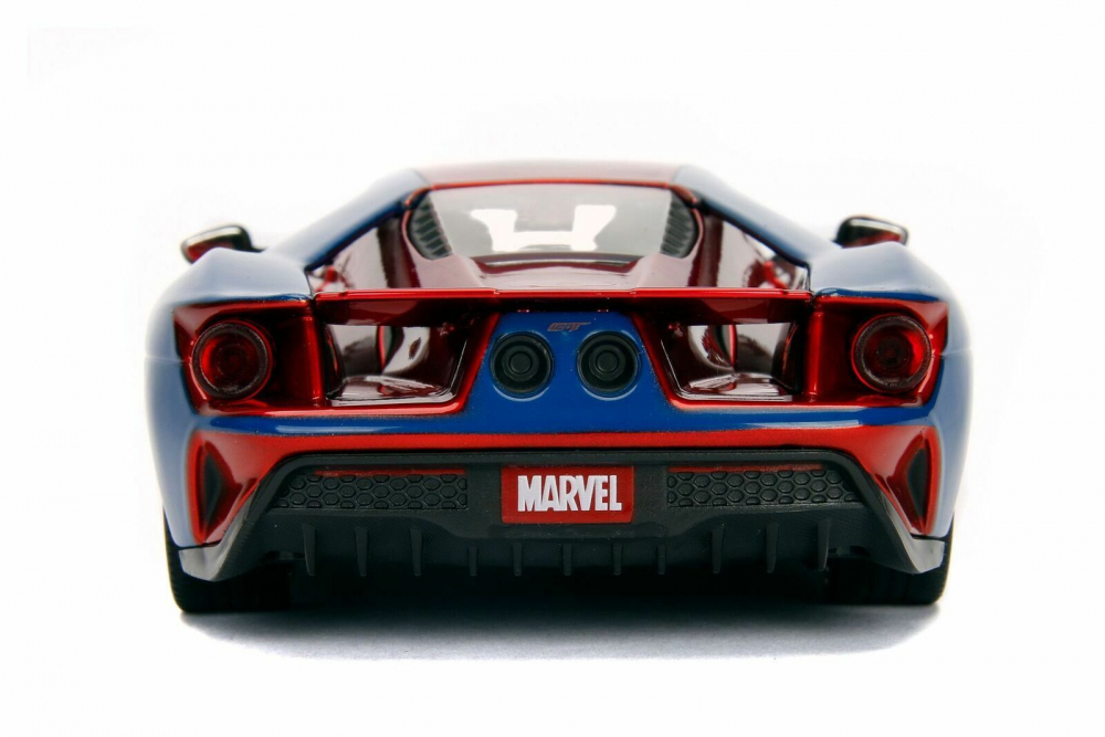 Marvel Diecast Modell 1/24 Spider-Man & 2017 Ford GT *AUSVERKAUFT*